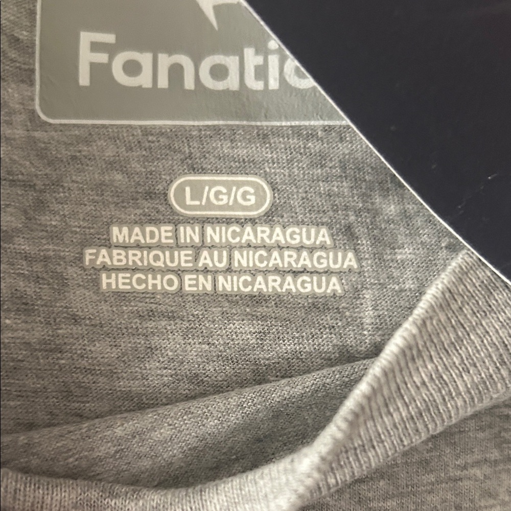 NWT! Fanatics Gray Bronx Bombers Short Sleeve Tee - Picture 6 of 6